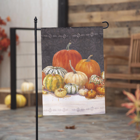 Fall Fest Suede Garden Flag