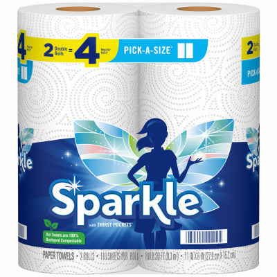 2PK Sparkle Paper Towel